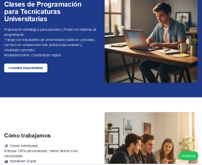 Tutorias Personalizadas