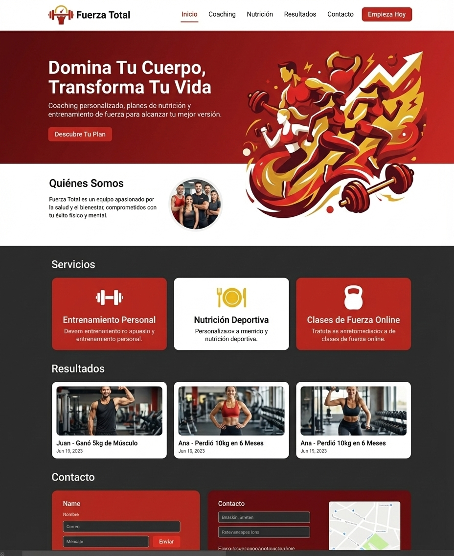 Ejemplo de sitio institucional